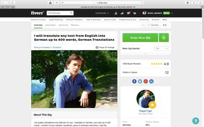 Tjen penge online på oversættelser