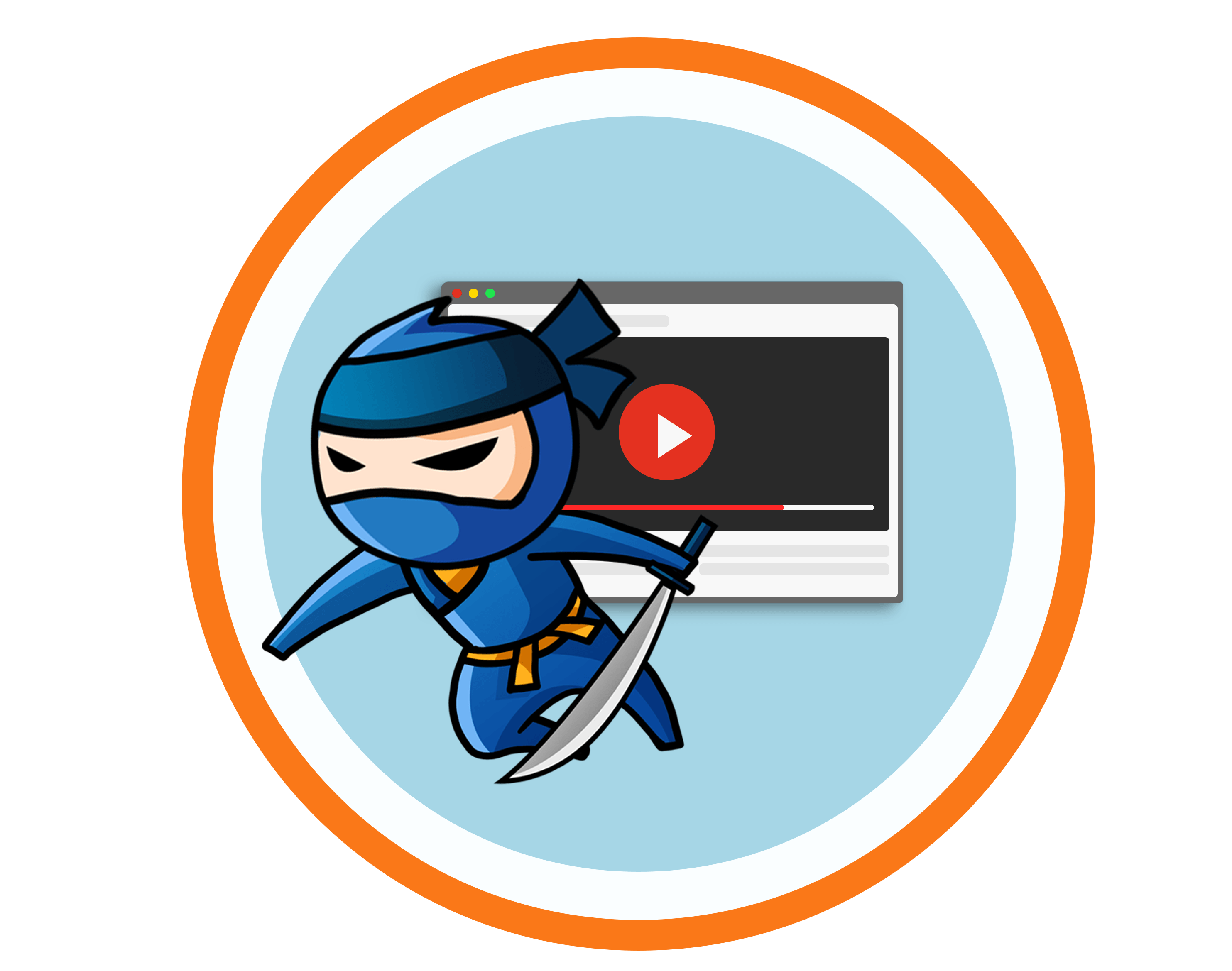youtube ninja holder sværd
